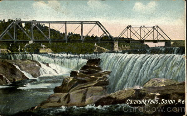 Caratunk Falls Solon Maine