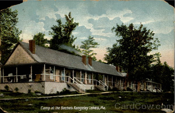 Camp at the Birches Rangeley Maine