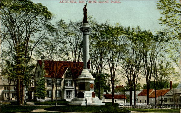 Monument Park Augusta Maine