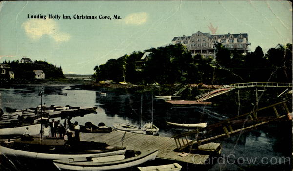 Landing Holly Inn Christmas Cove Maine