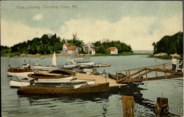 Boat Landing Christmas Cove Maine