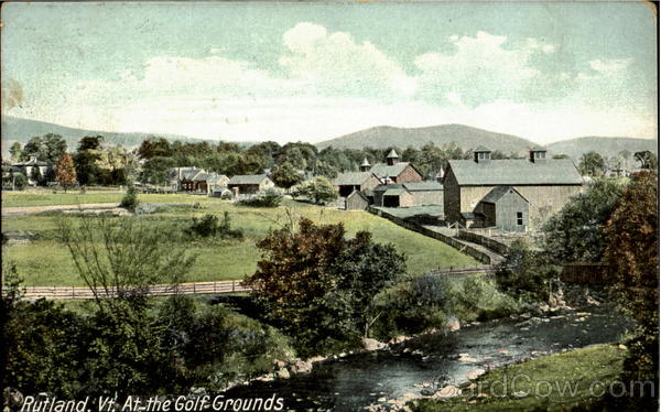 At the Golf Ground Rutland Vermont