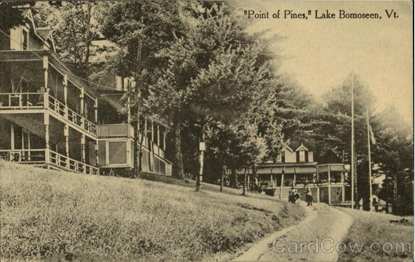 Point of Pines Lake Bomoseen Vermont