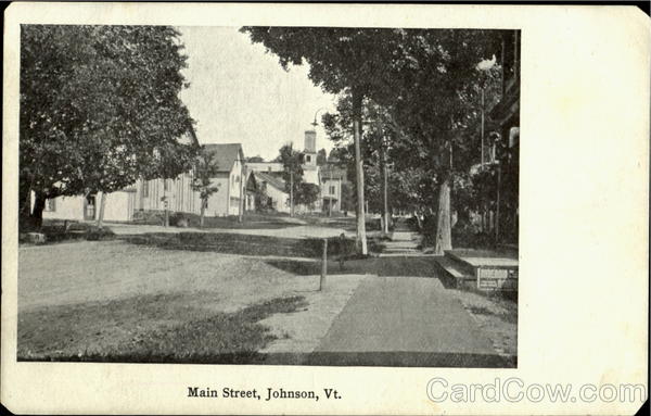 Main Street Johnson Vermont