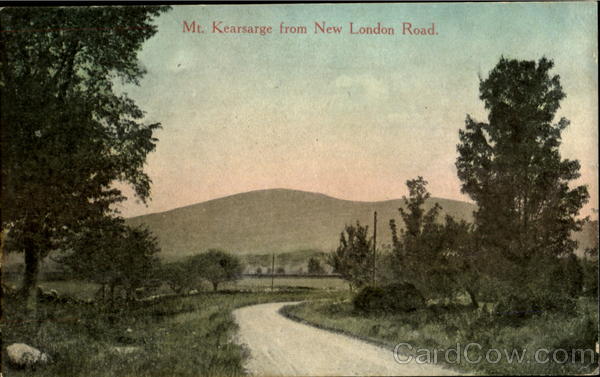 Mt. Kearsarge From New London Road New Hampshire