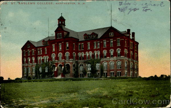 St. Anslems College Manchester New Hampshire