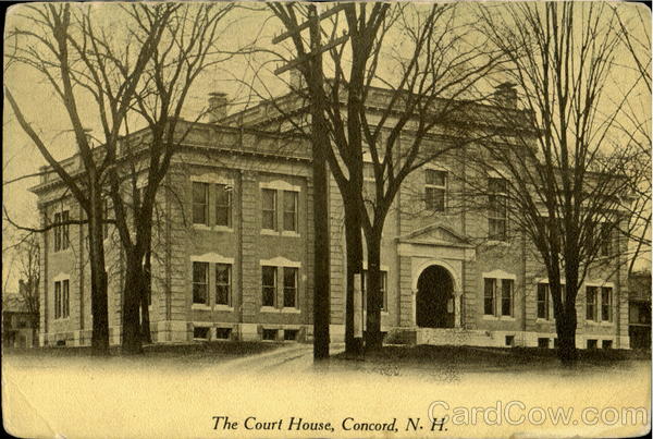 The Court House Concord New Hampshire