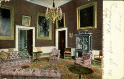 Red Room, White House Postcard