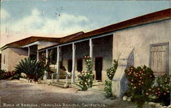 Home of Ramona Camulos Rancho, CA Postcard Postcard