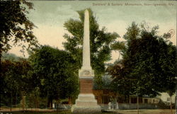 Soldiers' & Sailors' Monument Postcard