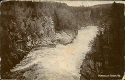 Penobscot Gorge Postcard