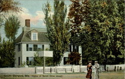 Home of Sarah Orne Jewett Postcard