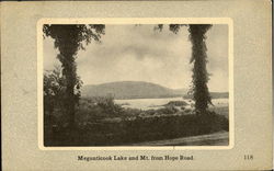 Megunticook Lake and Mt. from Hope Road Postcard