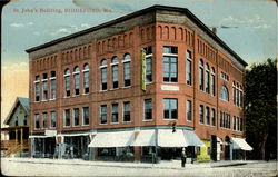 St. John's Building Postcard