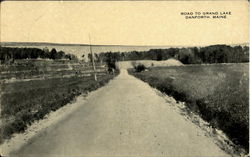 Road to Grand Lake Postcard