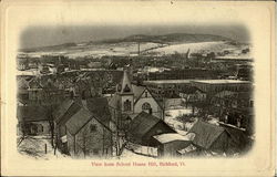 View from School House Hill Postcard