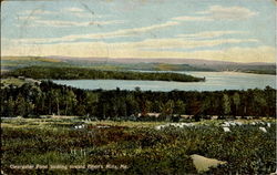Clearwater Pond looking toward Allen's Mills Postcard