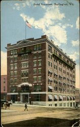 Hotel Vermont Burlington, VT Postcard Postcard