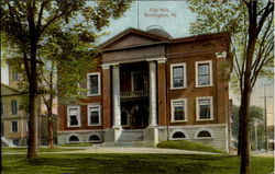 City Hall Burlington, VT Postcard Postcard