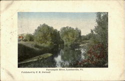 Passumpsic River Postcard