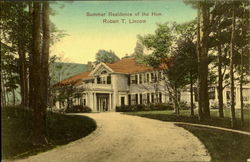 Summer Residence Of The Hon. Robert T. Lincoln Postcard
