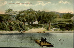 Brittons Ferry East Putney, VT Postcard Postcard