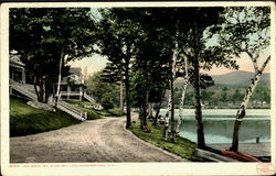 9764. Oak Birch Inn, Alton Bay Postcard