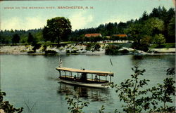 Scene Of The Merrinac River Postcard