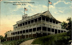 Uncanoonuc Hotel, Uncanoonuc Mountain Postcard