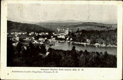Sunapee Harbor from Quarry Hill Postcard