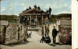 Gateway At Fort Constitution Postcard