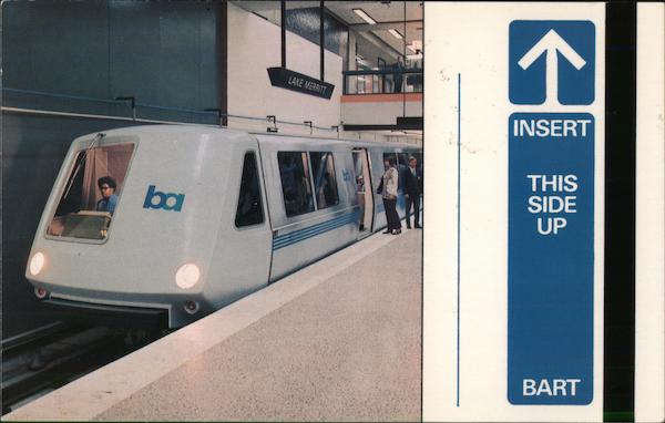 BART - Lake Merritt Station Oakland California