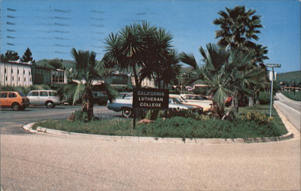 Entrance to Residential Area of California Lutheran College Thousand Oaks