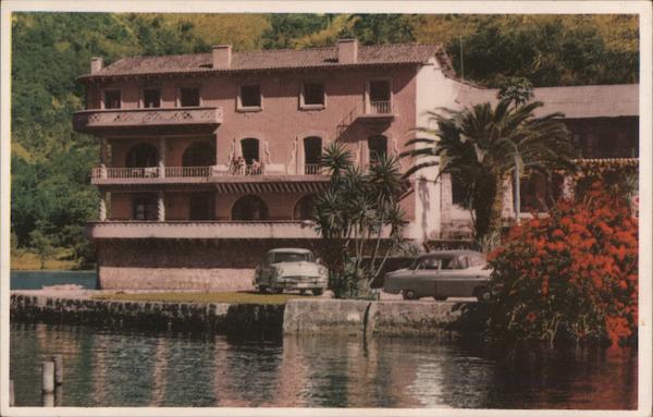 Exterior of Hotel Tzanjuyu Guatemala Central America