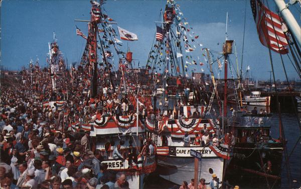 Annual Fishermen's Fiesta San Pedro California Geo. E. Watson