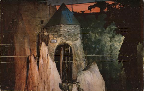 The Little Chapel among the Redwoods at Clifton's Brookdale Los Angeles California