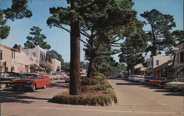 Ocean Avenue Carmel-By-The-Sea California