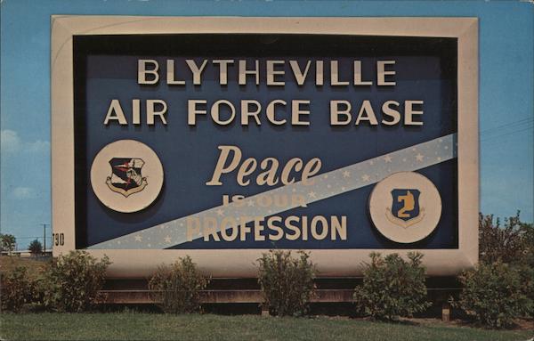 Greetings from Blytheville Air Force Base Arkansas