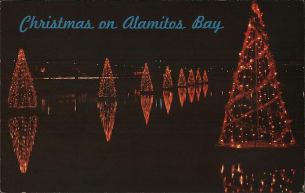 Christmas on Alamitos Bay Long Beach California