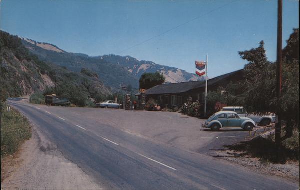 Lucia Lodge, Highway 1 Carmel California Randy Larson