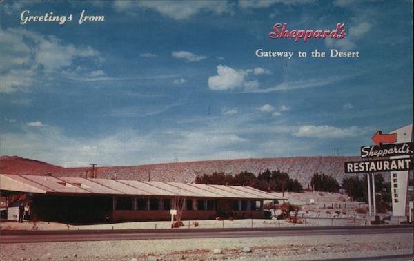 Sheppard's Restaurant, Gateway to the Desert Whitewater California