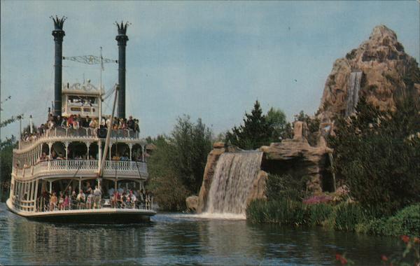 The Mark Twain Steamboat, Disneyland Anaheim California