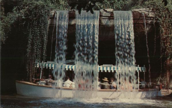 Schweitzer Falls in Adventureland Anaheim California