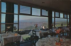 Volcano House Dining Room Postcard