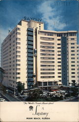 Saxony Hotel Postcard