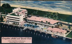 Kingston Hotel and Yacht Club Postcard