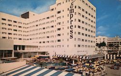 Empress Motel Pool and Cabana Club Miami Beach, FL Postcard Postcard Postcard
