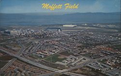 U.S. Naval Air Station, Moffett Field Sunnyvale, CA Postcard Postcard Postcard