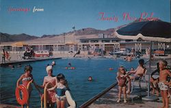 Swimming Pool at the Marine Corps Training Center Twentynine Palms, CA Postcard Postcard Postcard