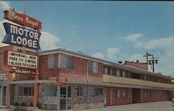 Reno Royal Motor Lodge Postcard